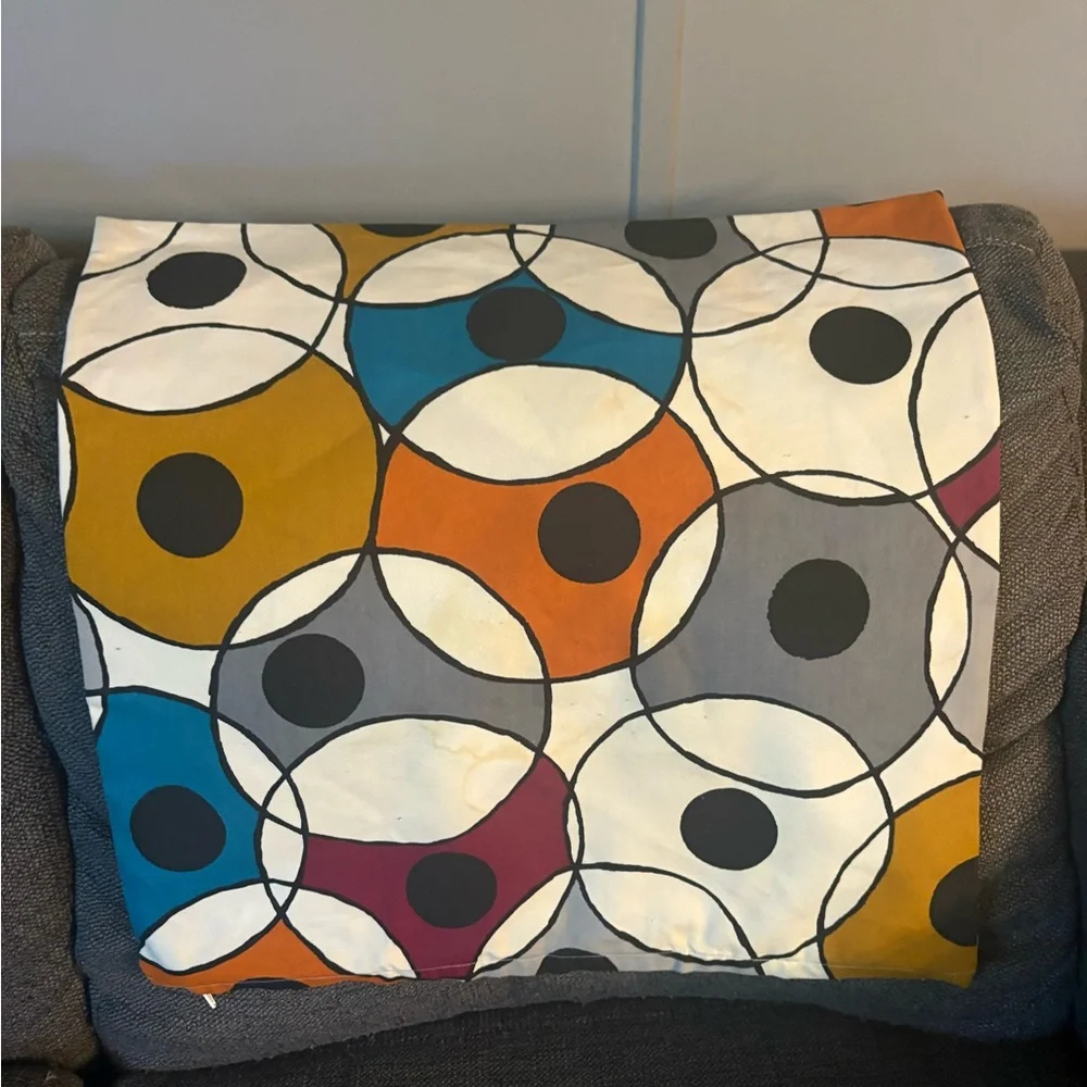 IKEA artsy pillowcase